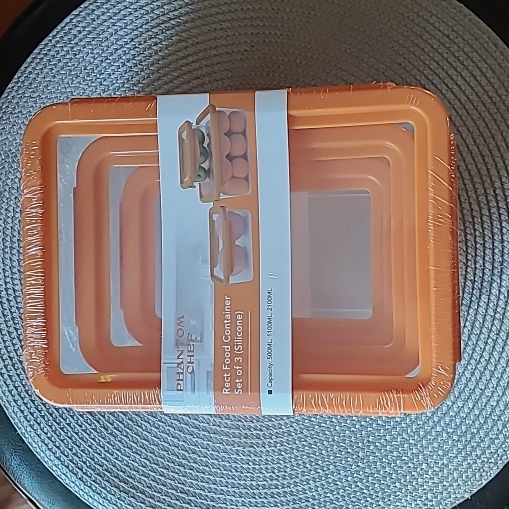 Rectangle Food Container Set